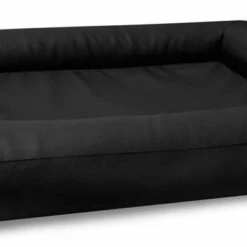 Dogsfavorite Hondenmand Cube Kunstleer Zwart