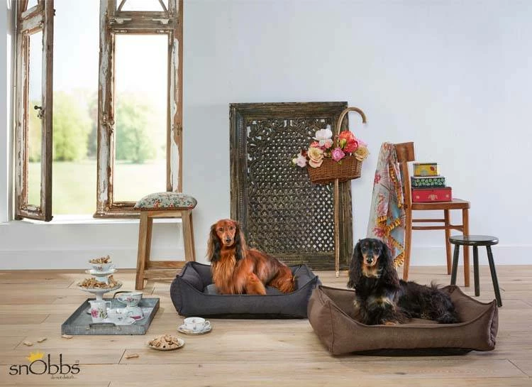 SnObbs Orthopedische Hondenmand Bruin 3 SnObbs Orthopedische Hondenmand Bruin