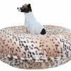 Bessie And Barnie Hondenmand Bagel Aspen Snow Leopard