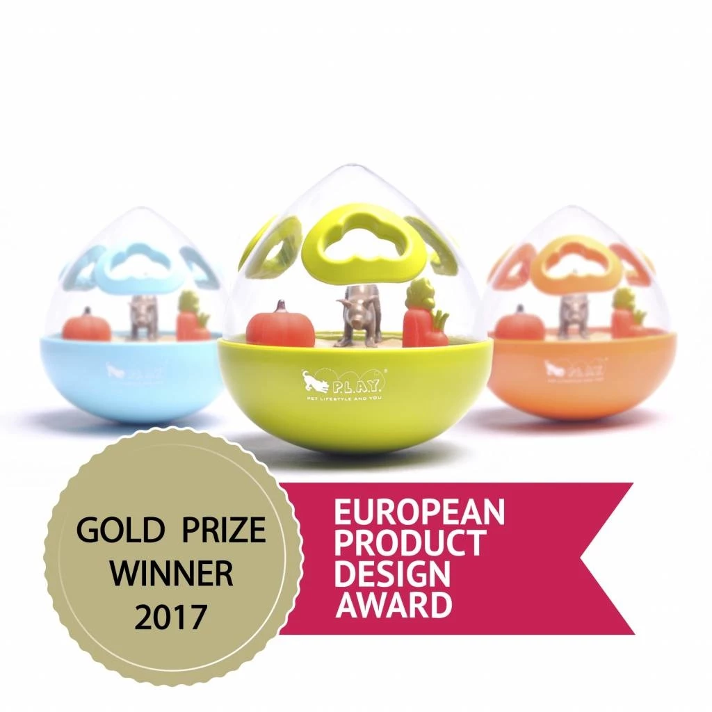 P.L.A.Y. Hondenspeelgoed Wobble Ball Groen 5 P.L.A.Y. Hondenspeelgoed Wobble Ball Groen - Afbeelding 3