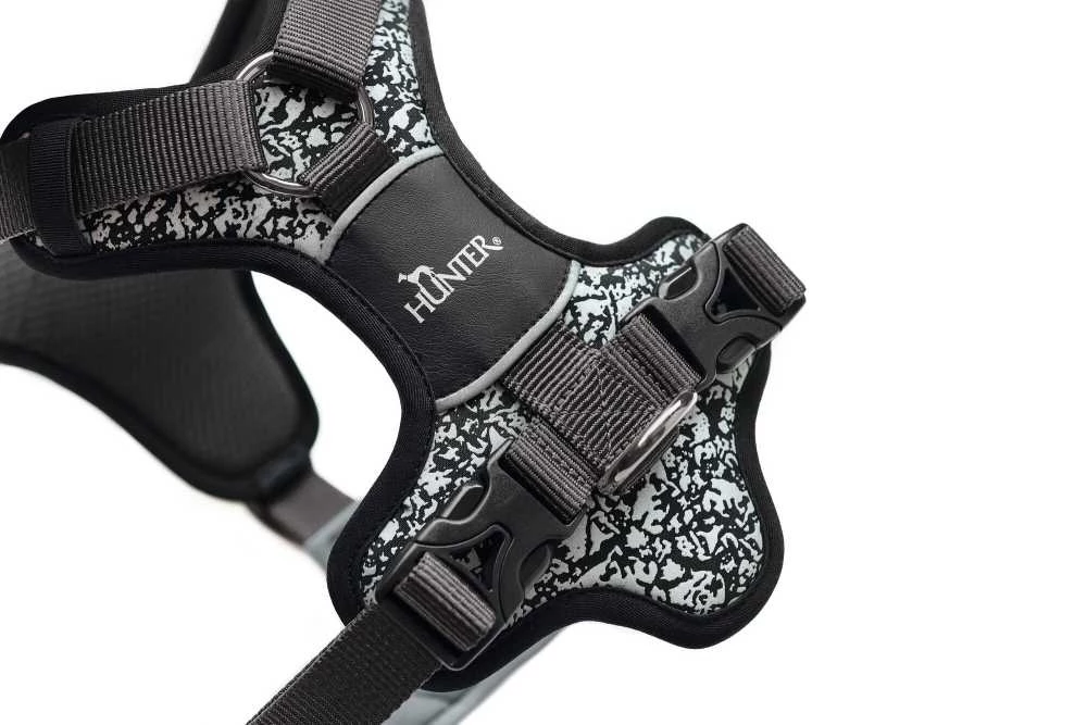 Hunter Hondentuig Divo Reflect Zwart 6 Hunter Hondentuig Divo Reflect Zwart - Afbeelding 4