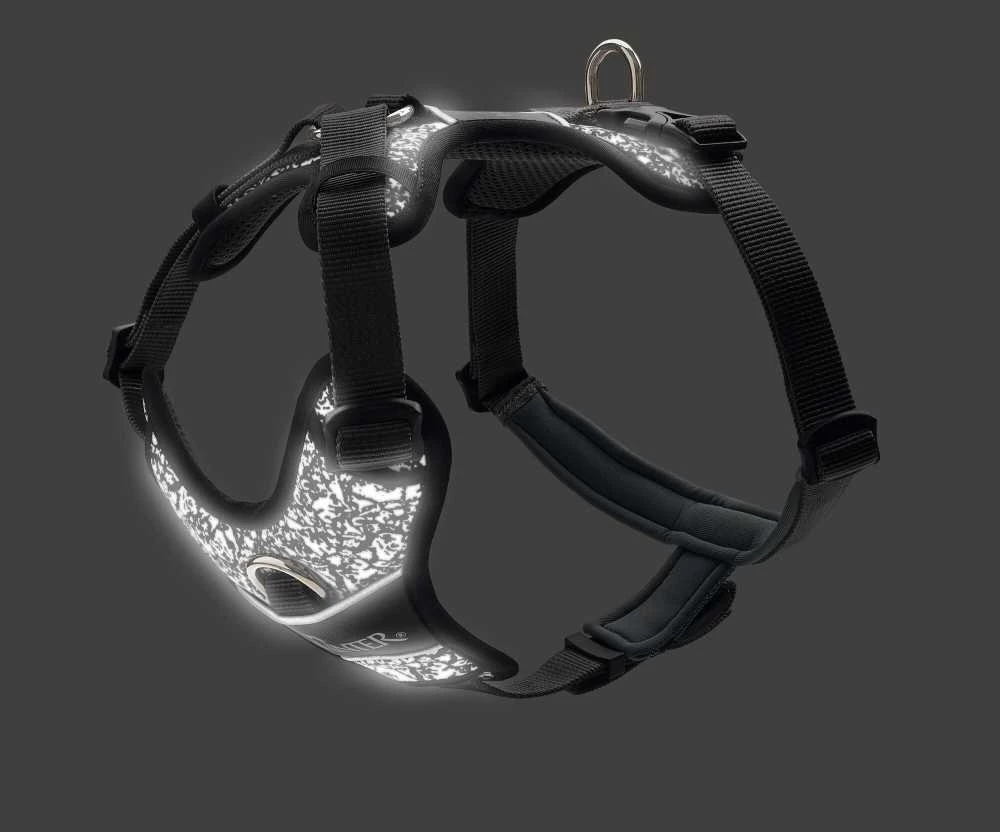 Hunter Hondentuig Divo Reflect Zwart 9 Hunter Hondentuig Divo Reflect Zwart - Afbeelding 7