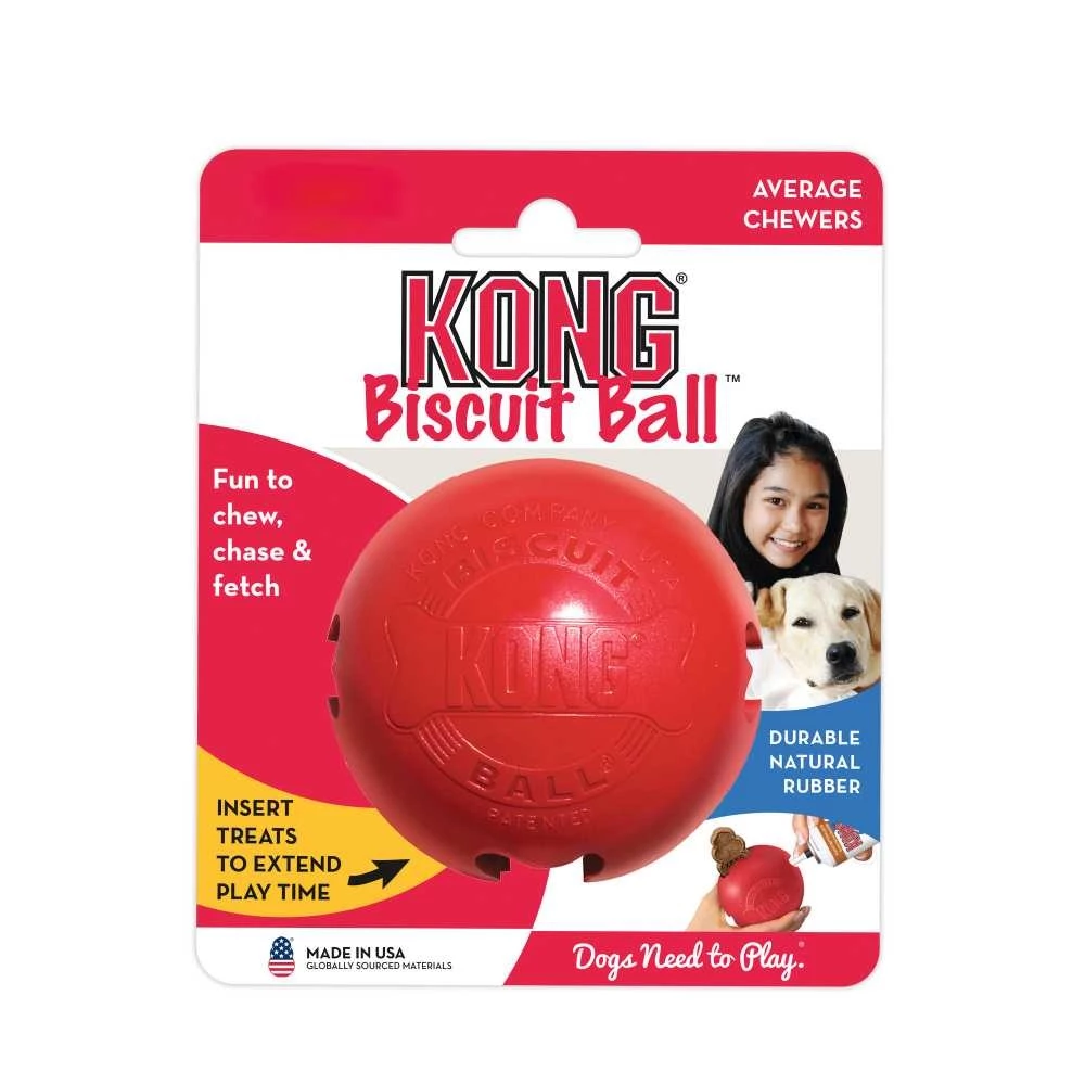 Kong Hondenspeelgoed Biscuit Ball 5 Kong Hondenspeelgoed Biscuit Ball - Afbeelding 3