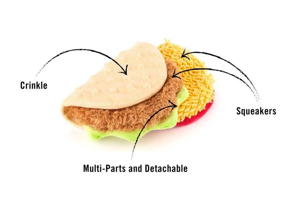 P.L.A.Y. Hondenspeelgoed International Classic - Taco 5 P.L.A.Y. Hondenspeelgoed International Classic - Taco - Afbeelding 3