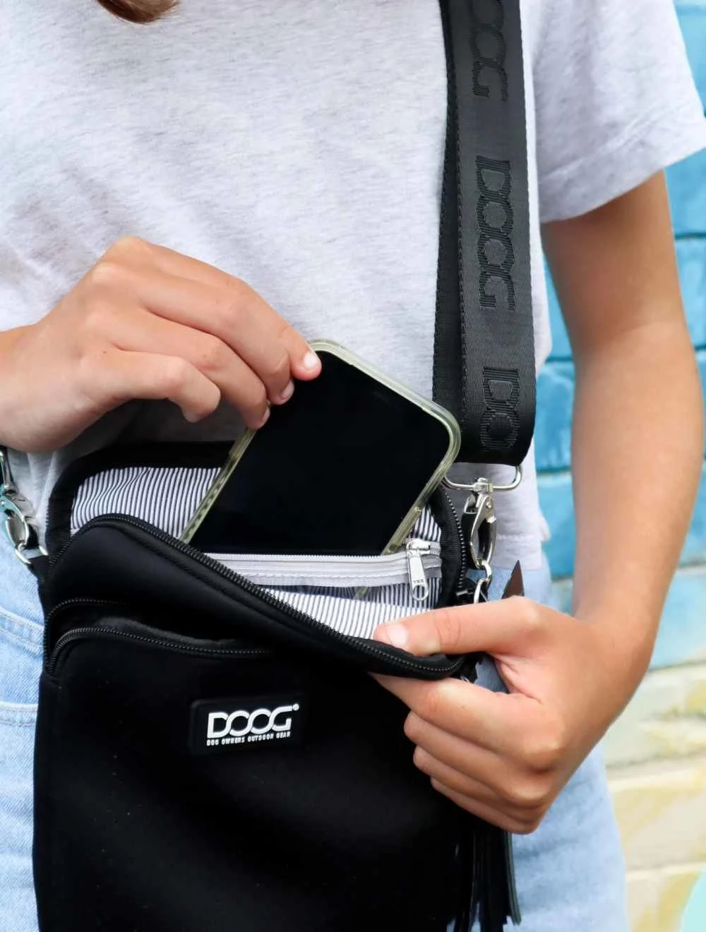 DOOG Cross Body Tas Walkie Bag Neosport Navy 6 DOOG Cross Body Tas Walkie Bag Neosport Navy - Afbeelding 4