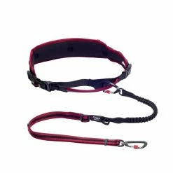 Rogz Hondenriem Handsfree Airtech Sport Rood