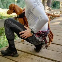 Rogz Hondenriem Handsfree Airtech Sport Rood -Hond winkel image 6715