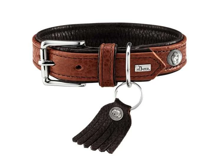 Hunter Hondenhalsband Cody Cognac 3 Hunter Hondenhalsband Cody Cognac