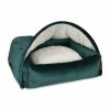KONA CAVE Hondenmand Snuggle Cave Bed Green Velvet -Hond winkel image 779