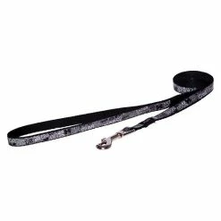 Rogz Hondenriem Trendy Black Bones
