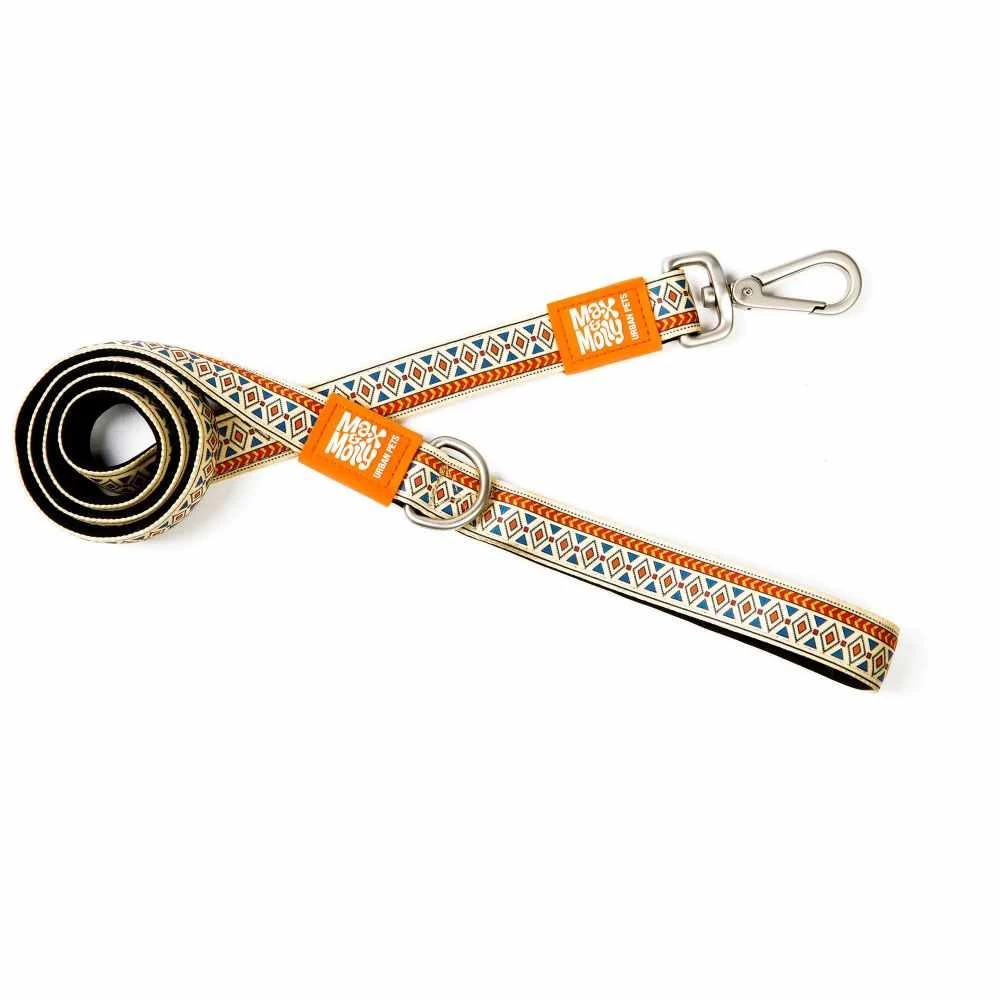 Max&Molly Max & Molly Hondenriem Short Leash Ethnic 3 Max&Molly Max & Molly Hondenriem Short Leash Ethnic