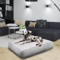 Bessie And Barnie Hondenkussen Rectangle Serenity White -Hond winkel image 944