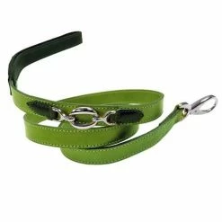 Hartman And Rose Hondenriem Hartman Nikkel Beslag Lichtgroen